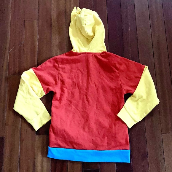 The Simpsons Bart Simpson Boys Full Zip Cosplay Costume Sweatshirt Hoodie M - Picture 2 of 8